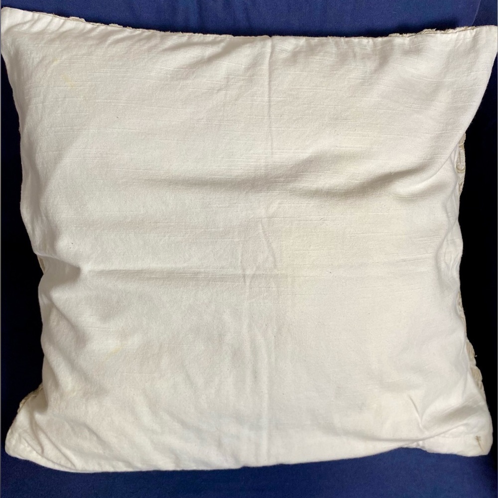 Pottery Barn Holly Embroidered Christmas Holiday Throw Pillow Cover OS - Picture 11 of 12